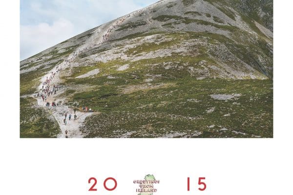 Greetings From Ireland 2015 Calendar sample page.