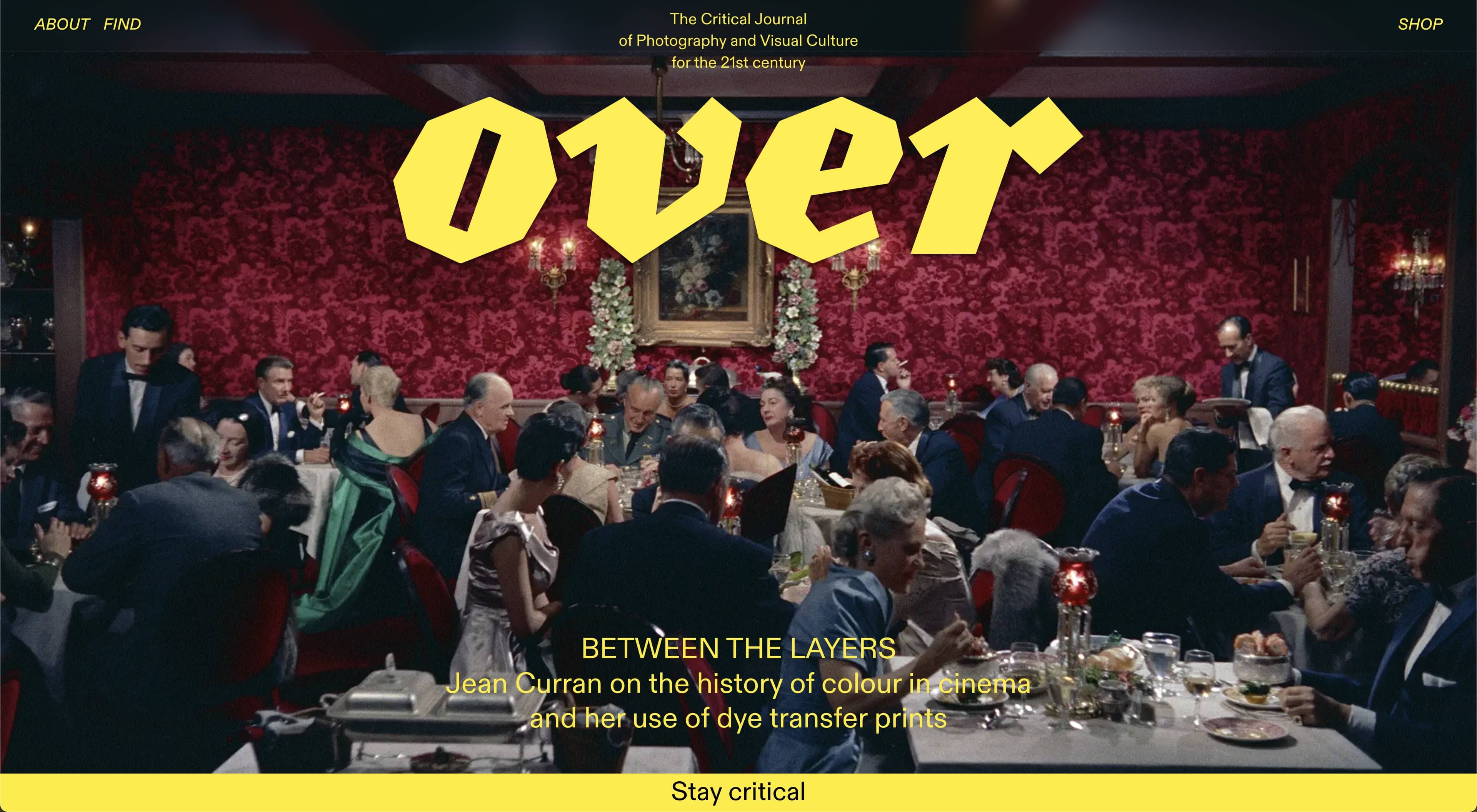 OVER Journal's new website