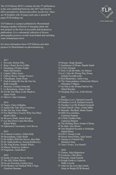 TLP Editions card BOX I